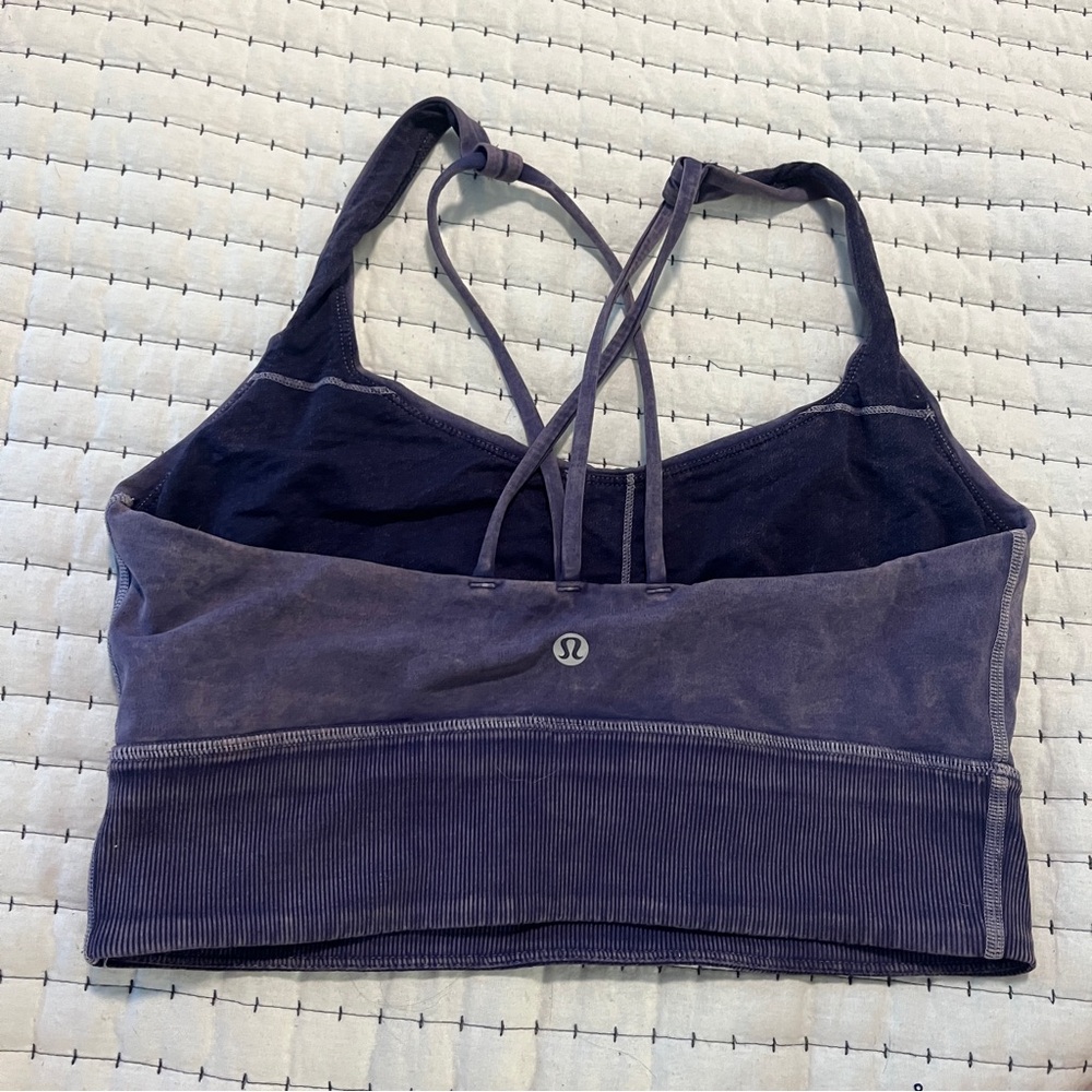 lululemon athletica Deep Purple Sports Bra